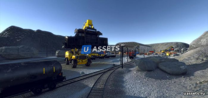 Abandoned Railway Station » UNITYHUB.PRO - бесплатные ассеты для Unity ...